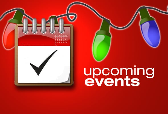 Upcoming Events with Christmas Lights