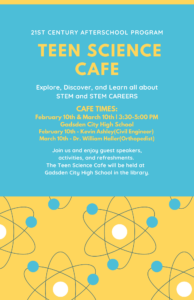 GCHS Teen Science Cafe