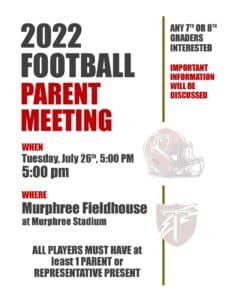 MS Football Meeting