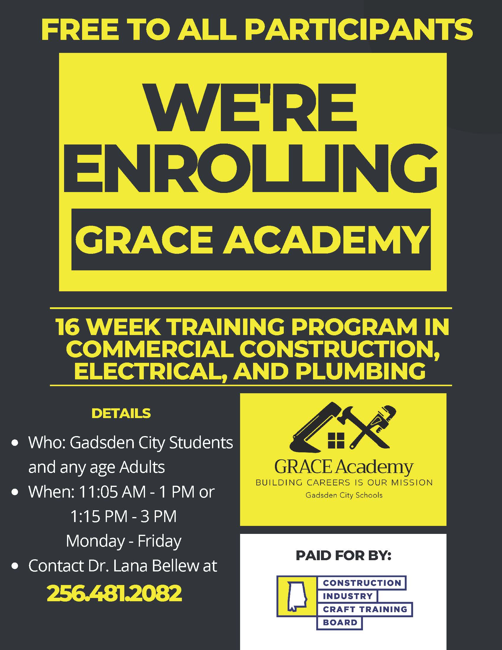 GRACE Academy Flyerf