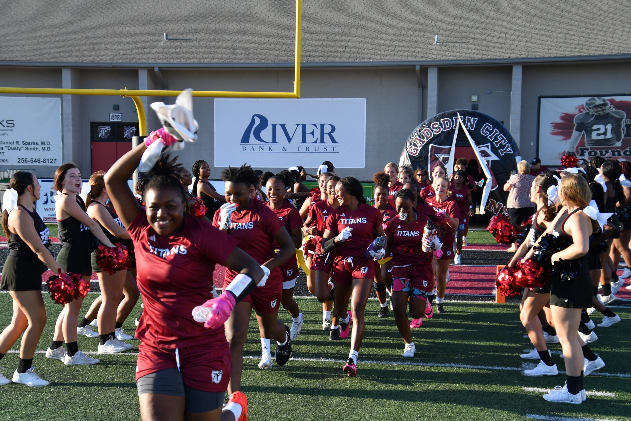 Titan Flag Football Action