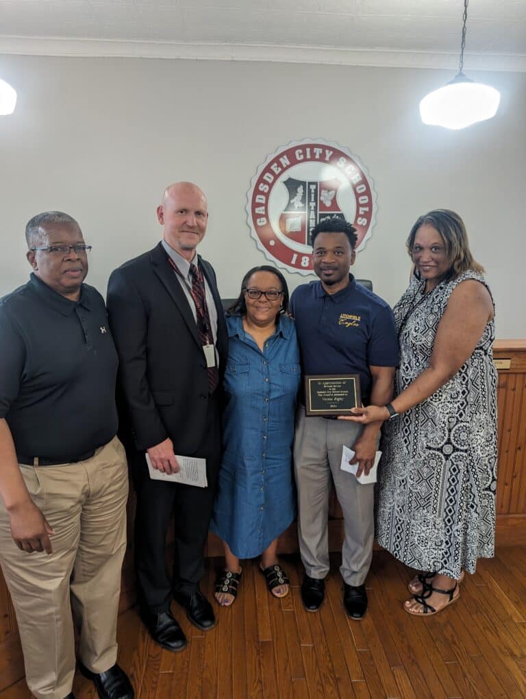 Retirees Honored - Gadsden City Schools