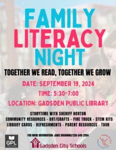 Family Literacy Night 2024