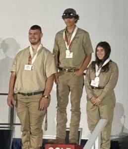 Saira Vargas Skills Electrical Runner Up