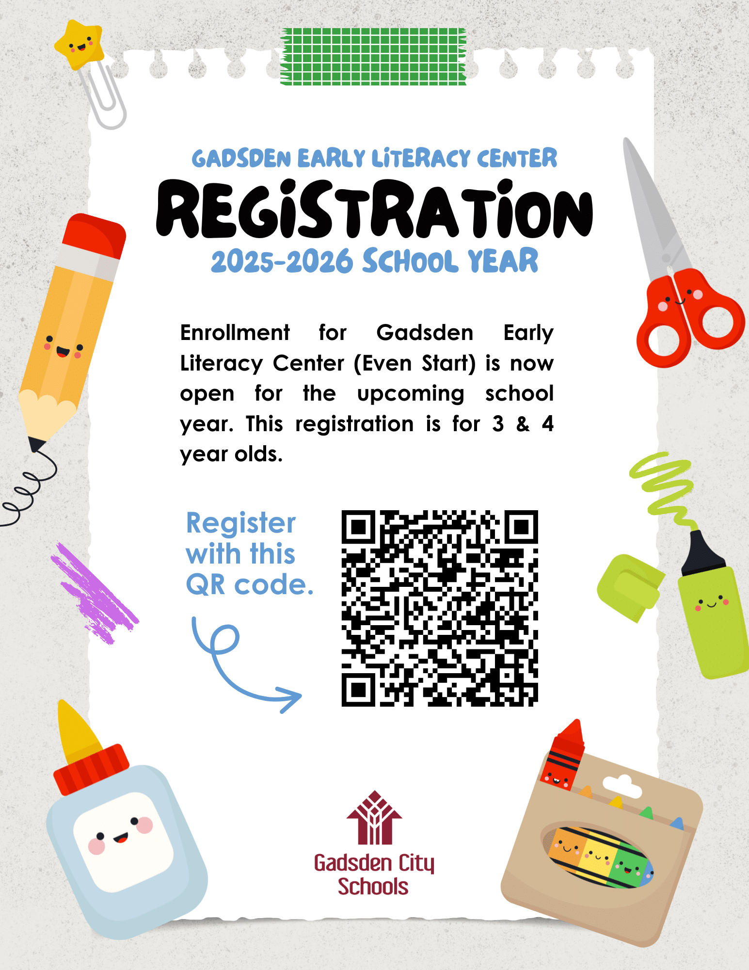 25.26 EvenStart Registration Flyer