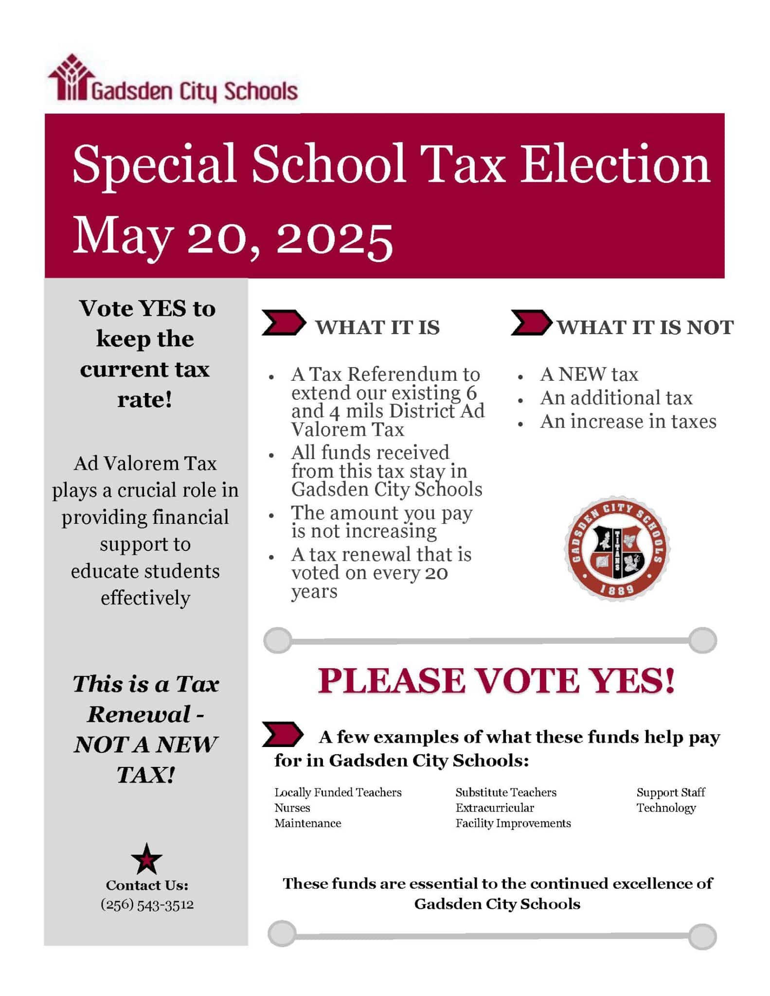 Tax Vote Flyer