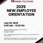 New Employee Orientation Flyer 2025 Corrected