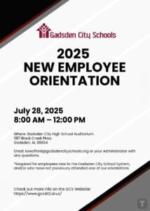 New Employee Orientation Flyer 2025 Corrected