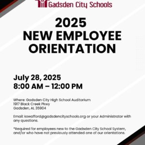 New Employee Orientation Flyer 2025 Corrected