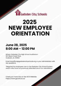 New Employee Flyer 2025