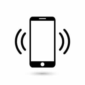 Cell Phone Ringing Icon