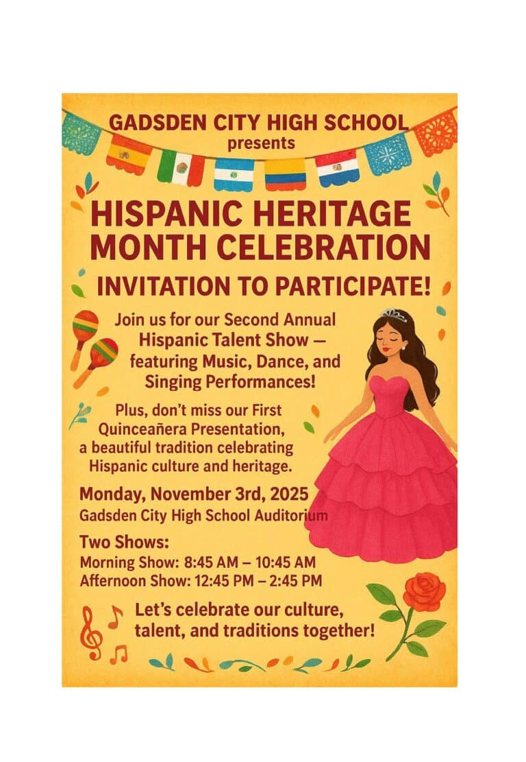 Hispanic Heritage Flyer GCHS 2025
