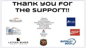 Special Olymics Thanks